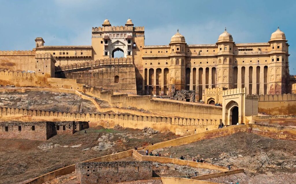 Amber Fort walls