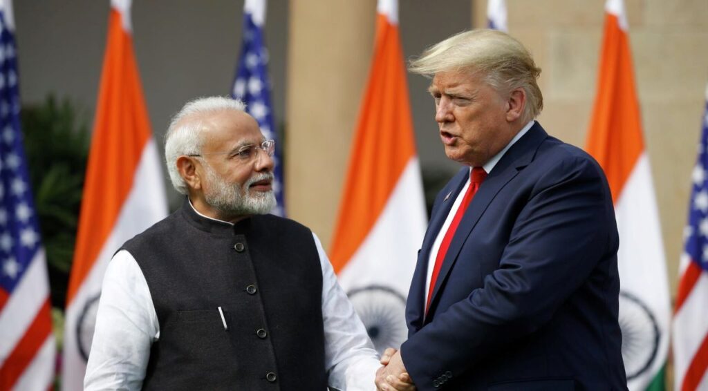 modi and trump meeting 